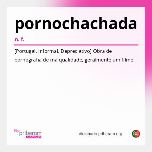 Significado de pornochachada