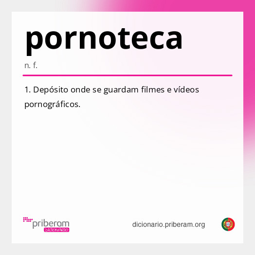Significado de pornoteca