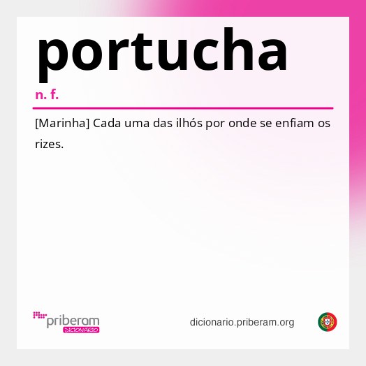 Significado de portucha