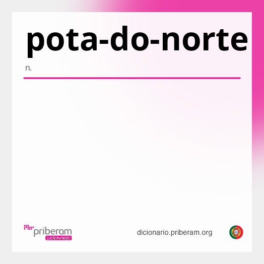 Significado de pota-do-norte