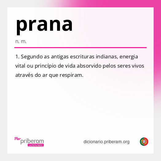 Significado de prana
