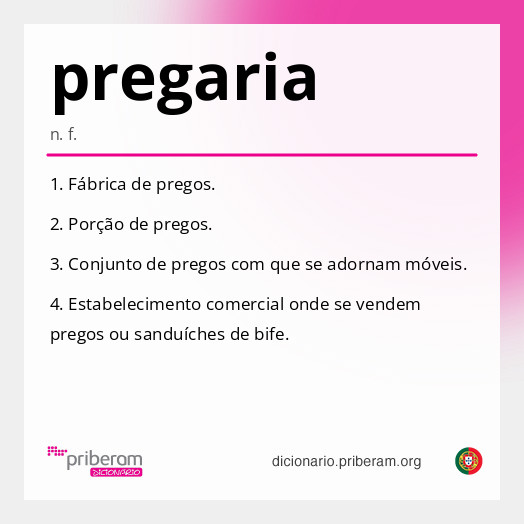 Significado de pregaria