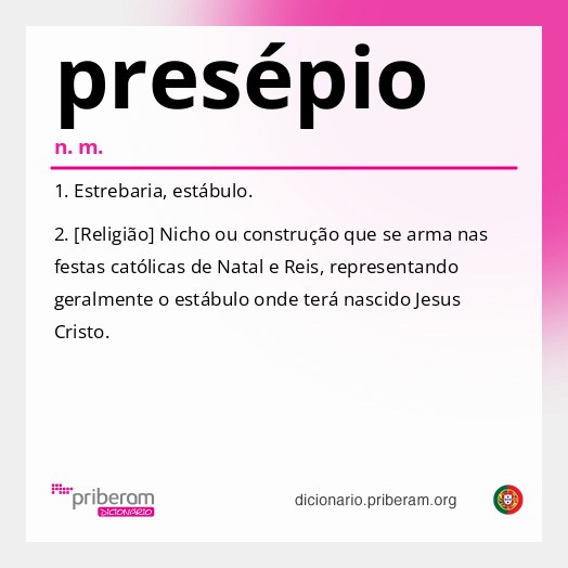 Significado de presépio