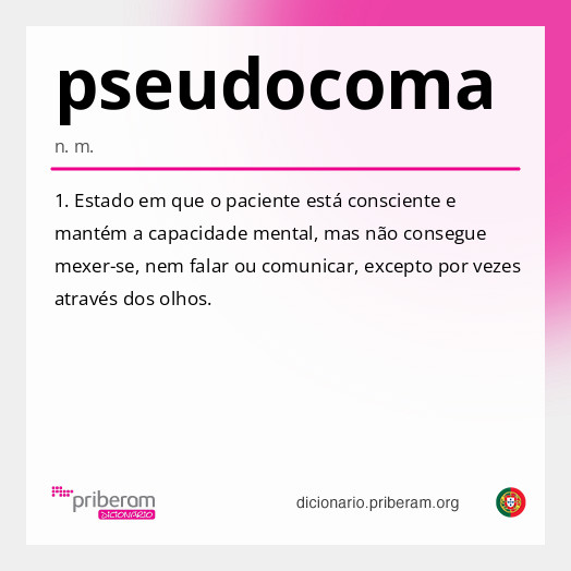 Significado de pseudocoma