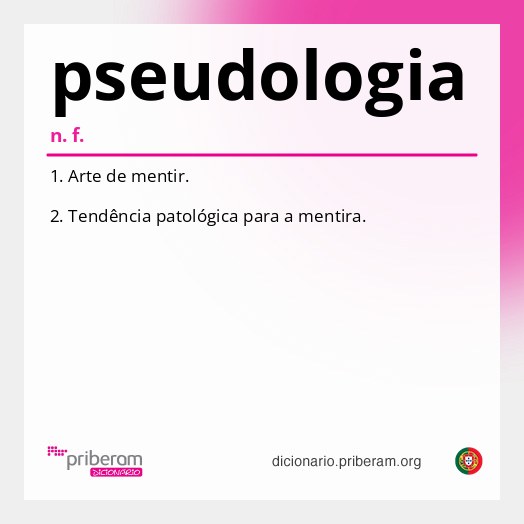 Significado de pseudologia