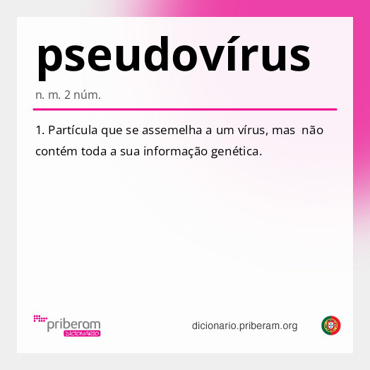 Significado de pseudovírus