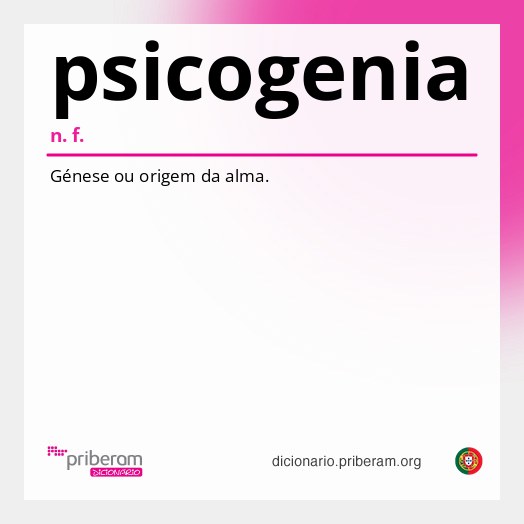 Significado de psicogenia