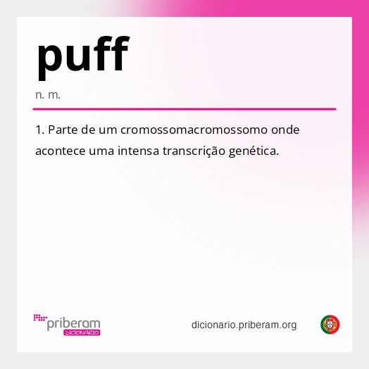 Significado de puff