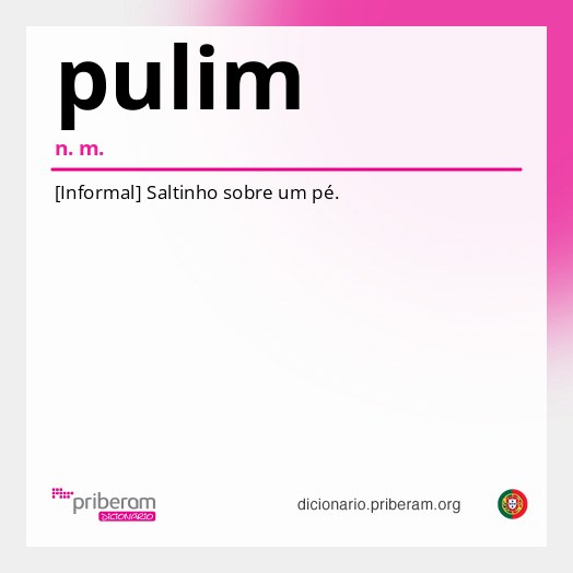 Significado de pulim