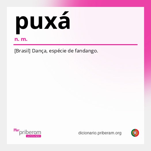 Significado de puxá