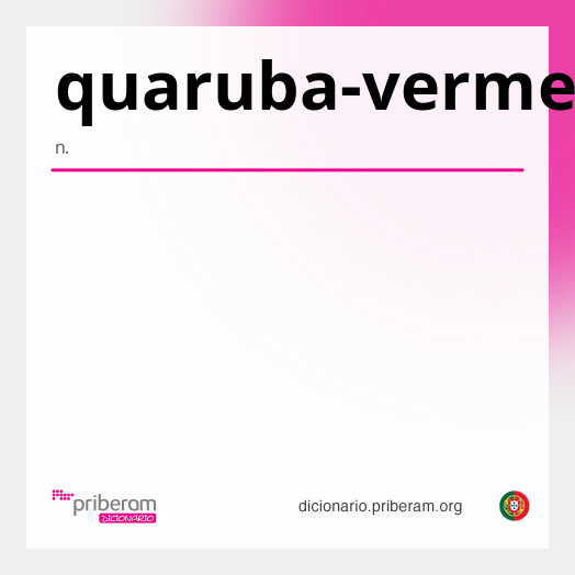 Significado de quaruba-vermelha