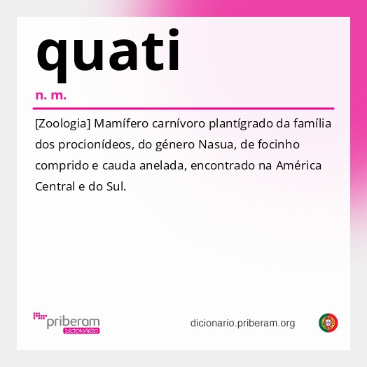 Significado de quati