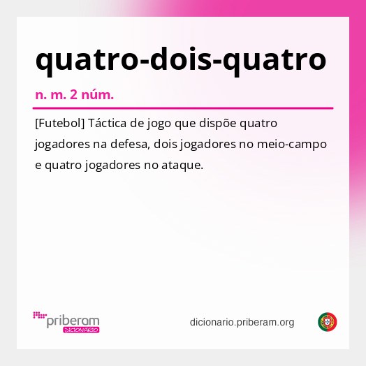 Significado de quatro-dois-quatro
