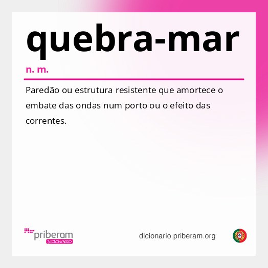 Significado de quebra-mar