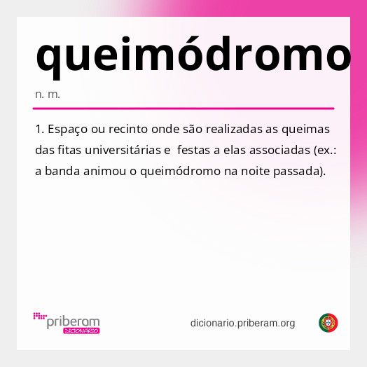 Significado de queimódromo