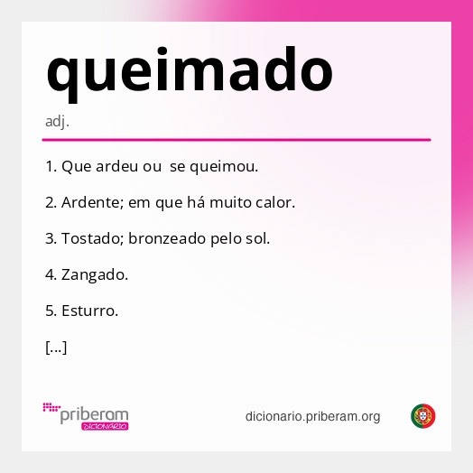 Significado de queimado