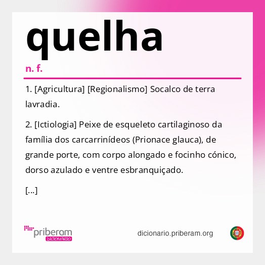 Significado de quelha