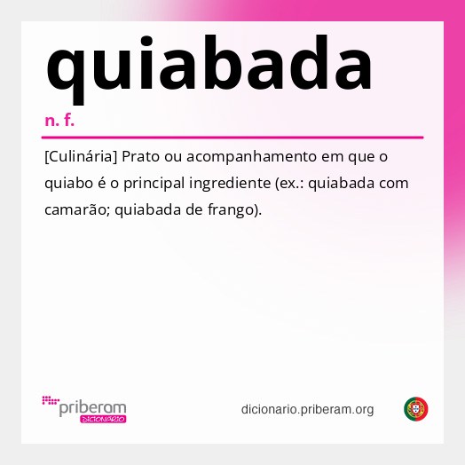 Significado de quiabada