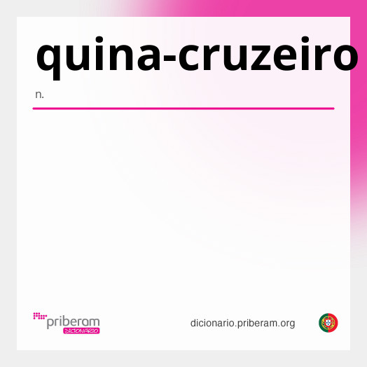 Significado de quina-cruzeiro