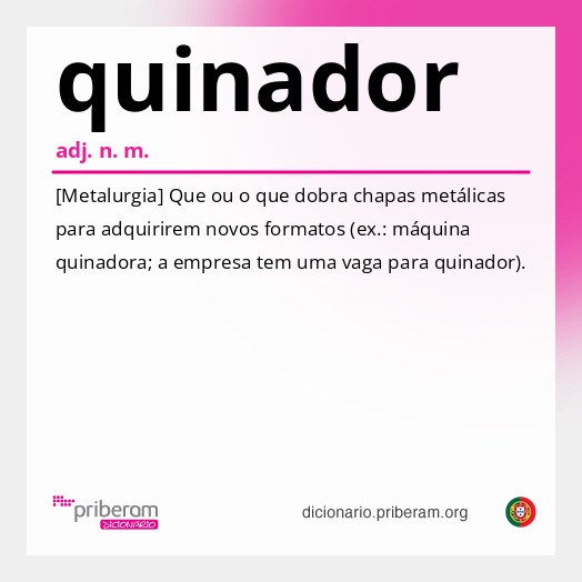 Significado de quinador
