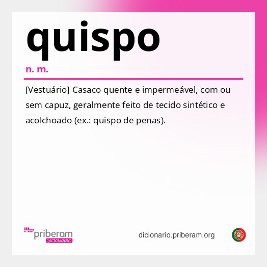 Significado de quispo