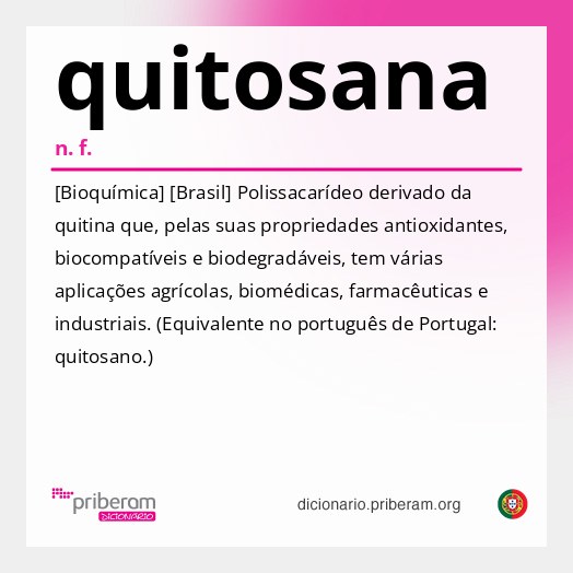 Significado de quitosana