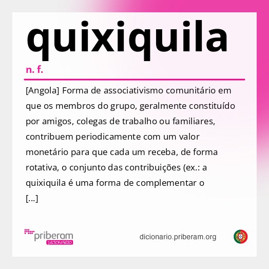 Significado de quixiquila