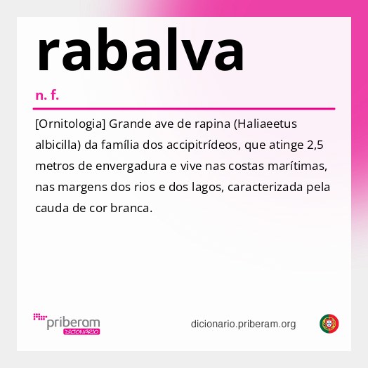 Significado de rabalva