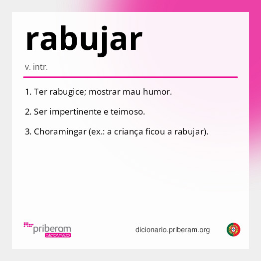 Significado de rabujar