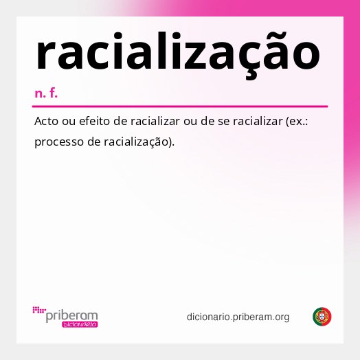 Significado de racialização