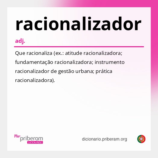 Significado de racionalizador