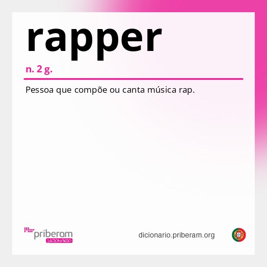 Significado de rapper