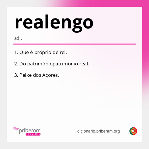 Significado de realengo