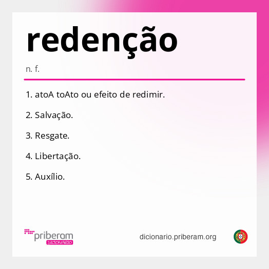 Significado de redenção