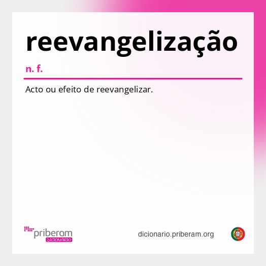 Significado de reevangelização