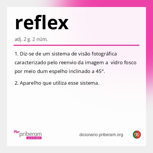 Significado de reflex