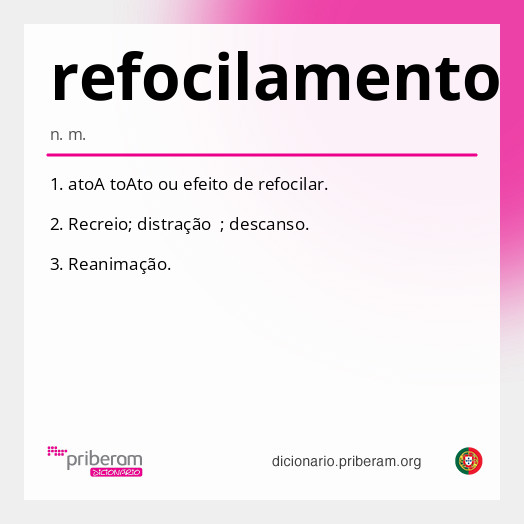 Significado de refocilamento