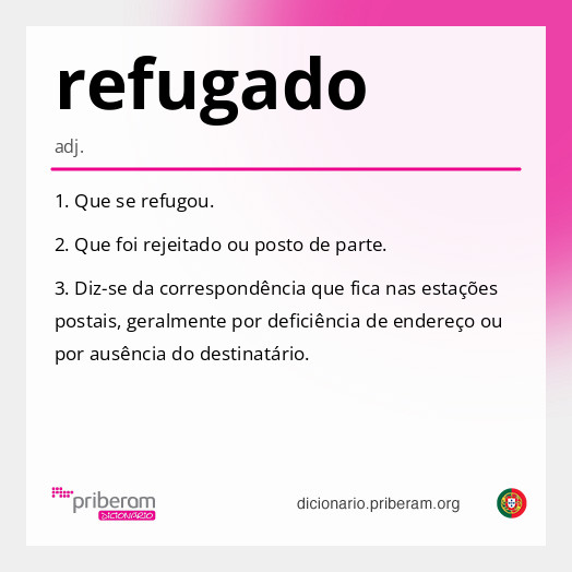 Significado de refugado