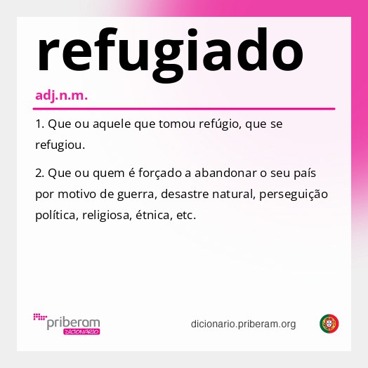 Significado de refugiado