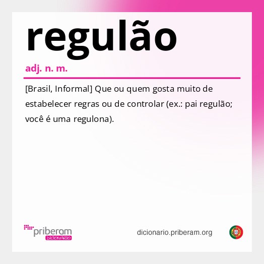 Significado de regulão