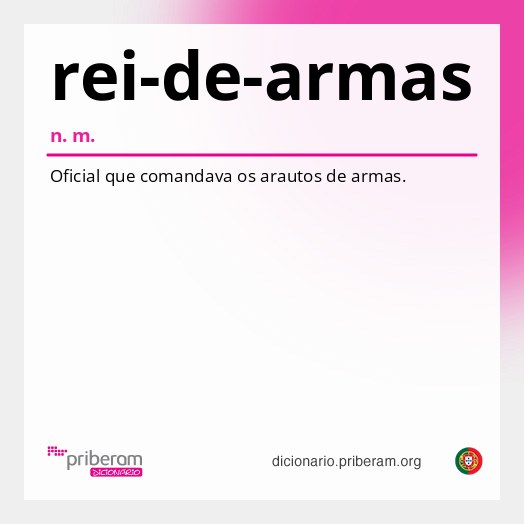 Significado de rei-de-armas