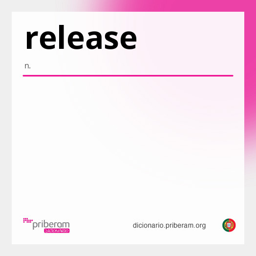 Significado de release
