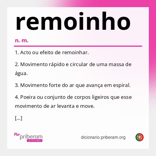 Significado de remoinho
