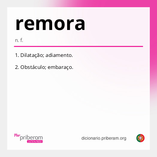 Significado de remora