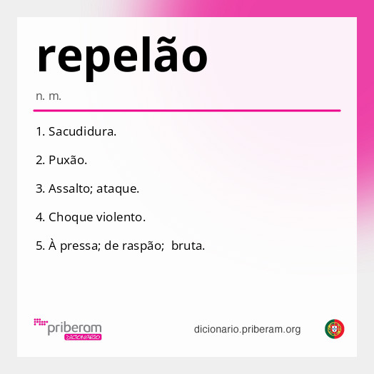 Significado de repelão