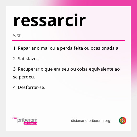 Significado de ressarcir