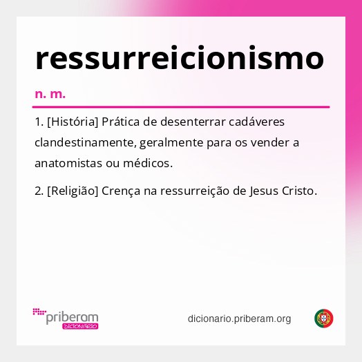 Significado de ressurreicionismo