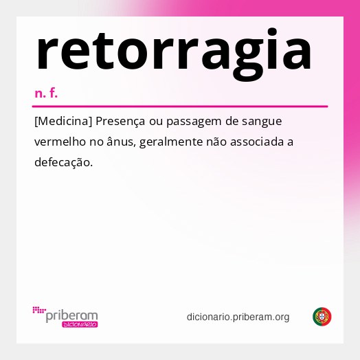 Significado de retorragia