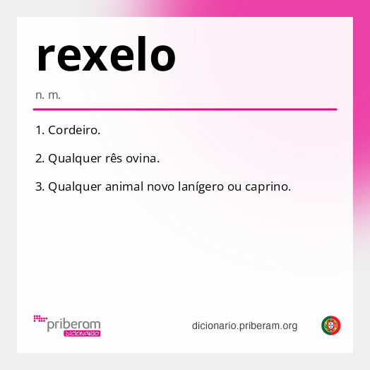 Significado de rexelo