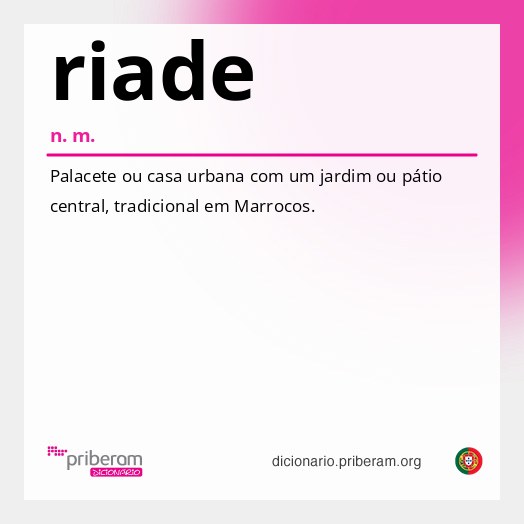 Significado de riade